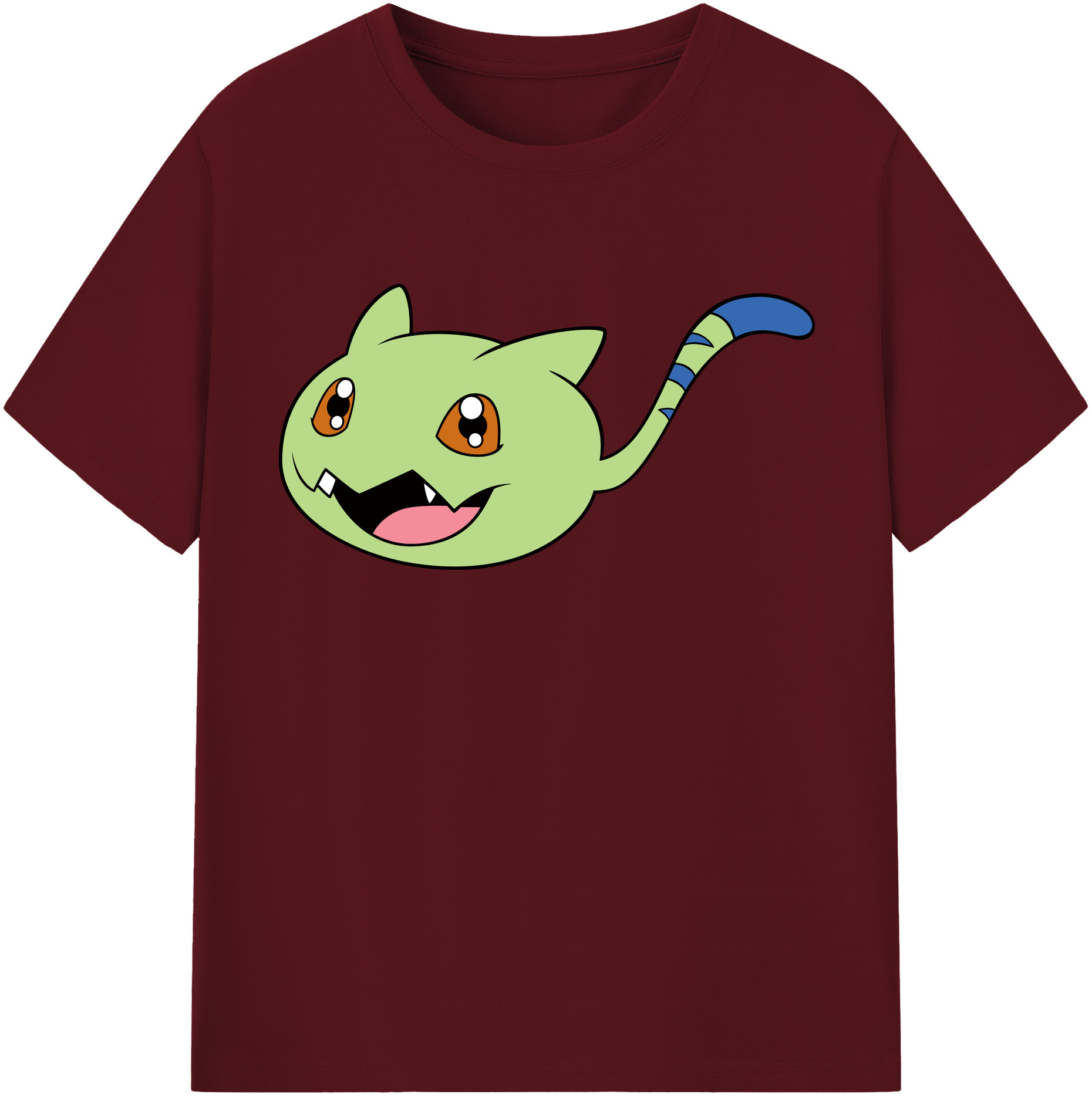 （画像用） Digimon デジタルモンスター/デジモン 綿100％半袖Tシャツ（フロントプリント）